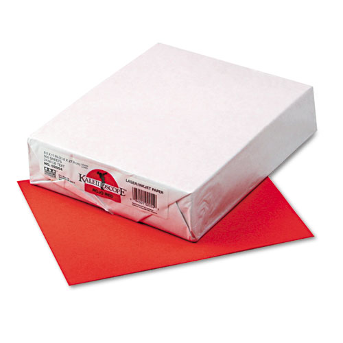 Pacon Kaleidoscope Multipurpose Paper - Rojo Red