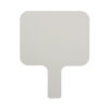 Dry Erase Paddle, 9.75" x 8", White Surface, 12/Pack