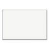 Magnetic Dry Erase Board with Aluminum Frame, 72" x 48" (Actual Size: 70" x 47"), White Surface, Satin Aluminum Frame