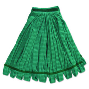 Tube Mop, Microfiber, Green, Medium, 5-in Green Headband