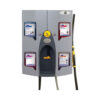 J-Fill QuattroSelect Dispensing System, Four Dispenser, Safe Gap, 2.5 L, 18.5 x 7.5 x 24.25, Stainless Steel