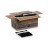 SmartStock Plastic Cutlery Refill, Series-O, Heavyweight Knife, Black, 40/Pack, 24 Packs/Carton