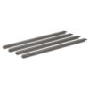 Single Cross Rails for HON 30", 36" and 42" Wide Lateral Files, Gray, 4/Pack
