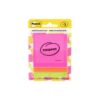 Transparent Notes, Unruled, 2.88" x 2.88", Assorted Transparent Colors, 36 Sheets/Pad, 3 Pads/Pack