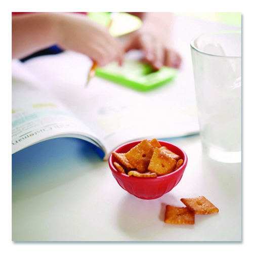 Baked Snack Crackers, Extra Toasty Crackers, 1 oz Bag, 12/Box