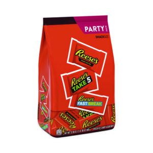 Milk Chocolate Peanut Butter Assortment Snack Size Candy, Individually Wrapped, 32.06 oz Bag