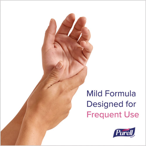 Antimicrobial Foaming Hand Soap Refill, For ES10 Dispensers, Fragrance-Free, 1,200 mL, 2/Carton