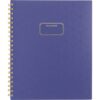 Badge Geo Weekly/Monthly Planner, 11 x 9.25, Purple/Gold Cover, 13-Month (Jan to Jan): 2025 to 2026