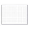 Non-Magnetic Whiteboard with Aluminum Frame, 36" x 23.81", White Surface, Satin Aluminum Frame