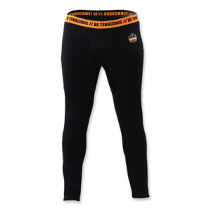 N-Ferno 6480 Midweight Base Layer Pants - 240 g, Large, Black