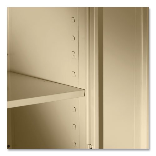 72" High Standard Cabinet (Assembled), 36w x 18d x 72h, Light Gray