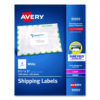 White Shipping Labels-Bulk Packs, Inkjet/Laser Printers, 3.5 x 5, White, 4/Sheet, 250 Sheets/Box