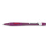 Quicker Clicker Mechanical Pencil, 0.9 mm, HB (#2), Black Lead, Transparent Burgundy Barrel