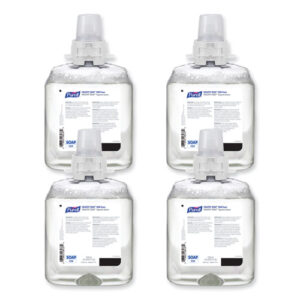 HEALTHY SOAP Mild Foam Refill, For CS4 Dispensers, Fragrance-Free, 1,250 mL, 4/Carton