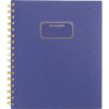 Badge Geo Weekly/Monthly Planner, 8.88 x 7.69, Purple/Gold Cover, 13-Month (Jan to Jan): 2025 to 2026