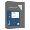 Granite Specialty Paper, 24 lb Bond Weight, 8.5 x 11, Gray, 500/Ream