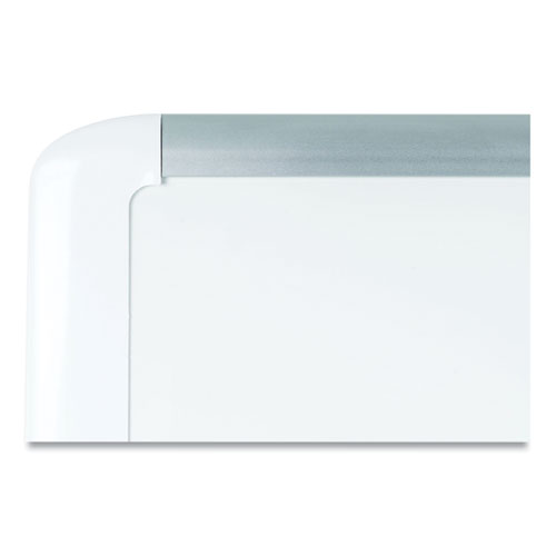 Gold Ultra Magnetic Dry Erase Boards, 72" x 48", White Surface, White/Natural Aluminum Frame