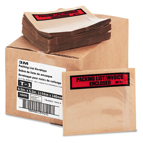 3M Packing List/Invoice Enclosed Envelopes