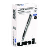 207 Impact Gel Pen, Stick, Bold 1 mm, Blue Ink, Silver/Black/Blue Barrel
