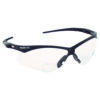 V60 Nemesis Rx Reader Safety Glasses, Black Frame, Clear Lens, +1.5 Diopter Strength