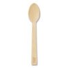 Bamboo Cutlery, Spoon, Paper, Natural, 2,000/Carton