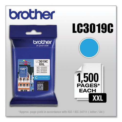 Brother Innobella LC3019C Original Inkjet Ink Cartridge - Cyan - 1 Each