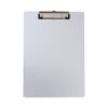 Aluminum Clipboard with Low Profile Clip, 0.5" Clip Capacity, Holds 8.5 x 11 Sheets, Aluminum