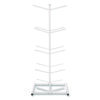 Double Medicine Ball Tree, 12" x 23" x 51", White