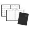 Contemporary Lite Weekly/Monthly Planner, 11 x 8.25, Black Simulated Leather Cover, 12-Month (Jan to Dec): 2025
