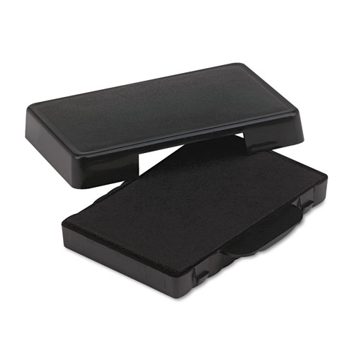 T5460 Professional Replacement Ink Pad for Trodat Custom Self-Inking Stamps, 1.38" x 2.38", Black