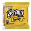 Honey Grahams Crackers, 0.49 oz Bag, 200/Carton