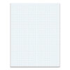 Quadrille Pads, Quadrille Rule (5 sq/in), 50 White 8.5 x 11 Sheets