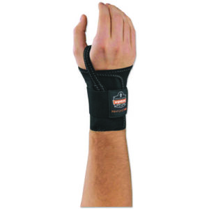 ProFlex 4000 Wrist Support, Large (7-8"), Fits Left-Hand, Black