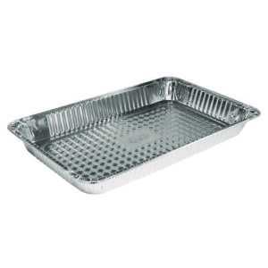 Aluminum Steam Table Pans, Full-Size Deep, 65 Gauge, 2.19" Deep, 12.75 x 20.75, 50/Carton