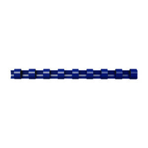 Plastic Comb Bindings, 3/4" Diameter, 150 Sheet Capacity, Navy, 100/Pack