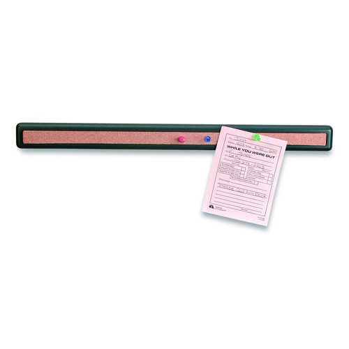 Verticalmate Plastic Cork Bar, 1.5" x 19", Gray