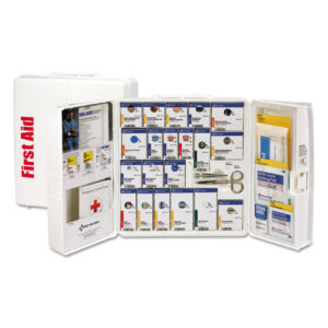 SmartCompliance General Business First Aid Station, 50 People, 202 Pieces, Plastic Case