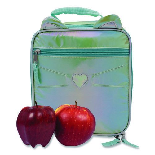 Lunch Bag, 8.2 x 3.5 x 9, Aqua