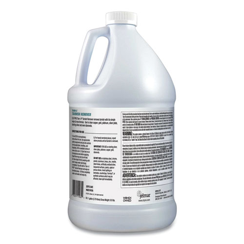 Tarnish Remover, 1 gal Bottle, 4/Carton