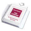 Heavyweight Polypropylene Sheet Protectors, Non-Glare, 2", 11 x 8.5, 50/Box