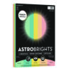 Color Cardstock -"Punchy Pastels" Assortment, 65 lb Cover Weight, 8.5 x 11, Assorted, 100/Pack