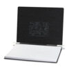 PRESSTEX Covers with Storage Hooks, 2 Posts, 6" Capacity, 14.88 x 11, Black