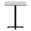 Reversible Laminate Table Top, Square, 35.38w x 35.38d, White/Gray