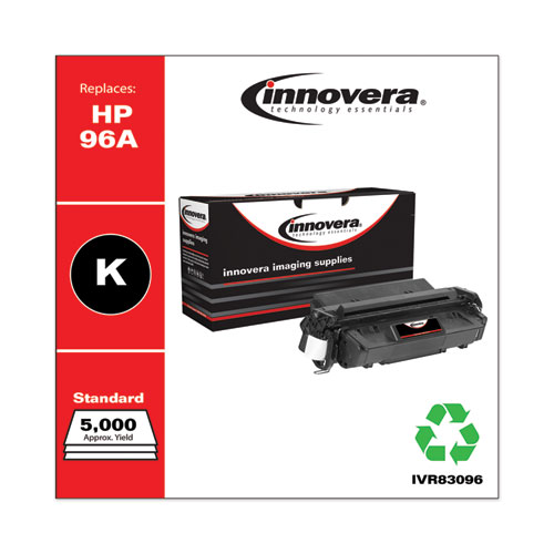 Remanufactured Black Toner, Replacement for 96A (C4096A), 5,000 Page-Yield