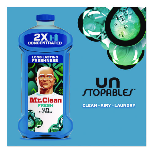 Mr. Clean Multipurpose Cleaning Solution, Unstopables Fresh Scent, 64 oz Bottle