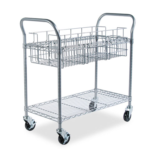 Safco Wire Mail Cart