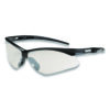 Anser Optical Safety Glasses, Scratch-Resistant, Clear Lens, Black Frame