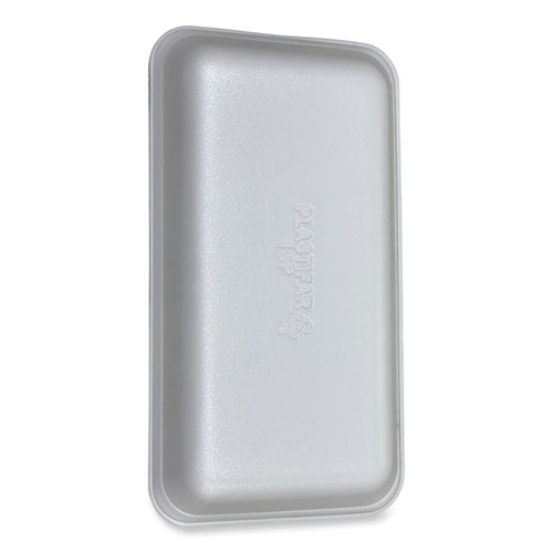 Meat Trays, #15P, 14.44 x 7.88 x 1.37, White, Foam, 200/Carton