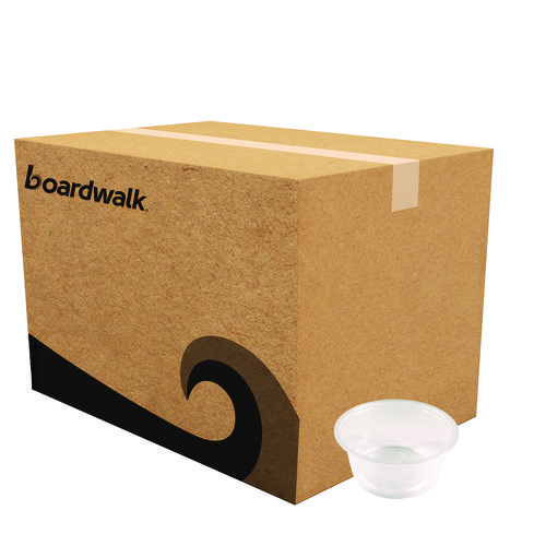 Souffle/Portion Cups, 3.25 oz, Plastic, Translucent, 2,500/Carton