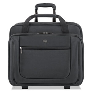 Classic Rolling Case, Fits Devices Up to 17.3", Polyester, 17.5 x 9 x 14, Black